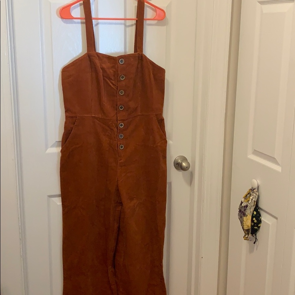 Corduroy jumpsuit/ overalls